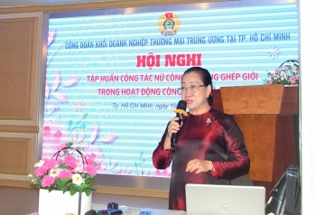 Tập huấn nghiệp vụ công tác nữ công năm 2021 cho cán bộ công đoàn cơ sở