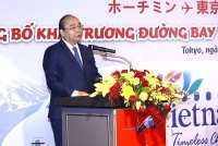 Thủ tướng tham dự Lễ công bố đường bay mới của Vietjet tại Nhật Bản