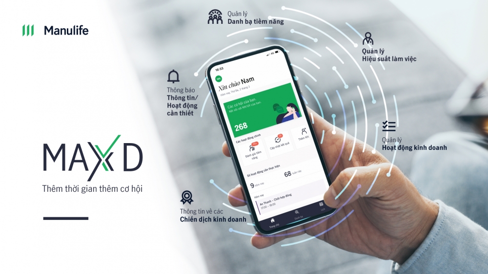 Manulife Việt Nam ra mắt ứng dụng trợ lý ảo MaxX D dành cho Đại lý