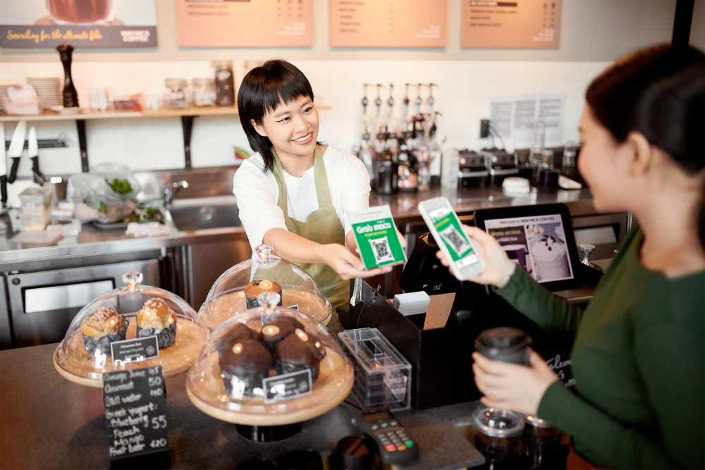 Grab và Moca khuyến khích người dùng thanh toán không tiền mặt trong dịch Covid-19