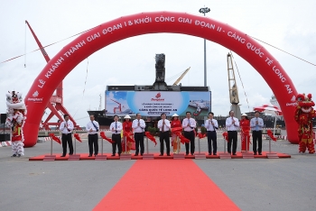 Khánh thành giai đoạn I và khởi công giai đoạn II - Cảng quốc tế Long An