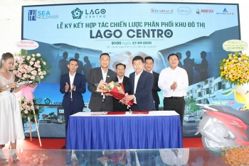 Seaholdings ký kết hợp tác cùng các đơn vị phân phối khu đô thị Lago Centro