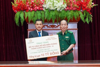Hưng Thịnh trao 10 tỷ đồng cho Bộ Tư lệnh Bộ đội Biên phòng hỗ trợ phòng, chống dịch Covid-19