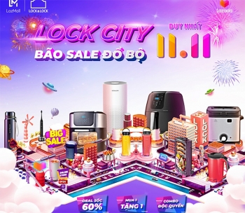 Lock &Lock khuyến mãi “khủng” với hàng ngàn quà tặng trên Lazada