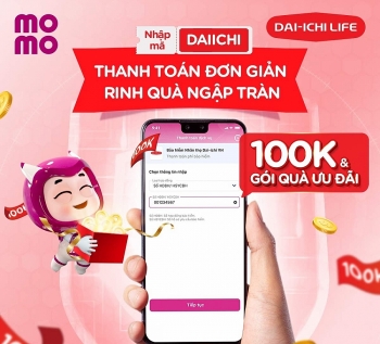 Dai-ichi Life Việt Nam tiếp tục triển khai chương trình ưu đãi hấp dẫn khi đóng phí qua ví MoMo
