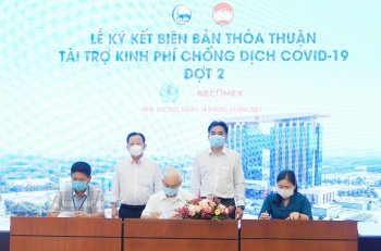 Becamex IDC tiếp tục ủng hộ 40 tỷ đồng vào công tác phòng, chống dịch Covid-19