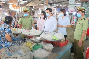 Tiền Giang: Tăng cường các biện pháp phòng, chống dịch tại chợ truyền thống