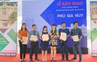 Bình Dương: Bàn giao sổ hồng dự án nhà ở thương mại Phú Gia Huy