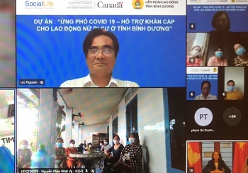 Canada hỗ trợ khẩn cấp cho lao động nữ di cư ảnh hưởng dịch Covid-19 tại Bình Dương