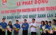 TP.Hồ Chí Minh phát động các hoạt động tình nguyện bảo vệ môi trường
