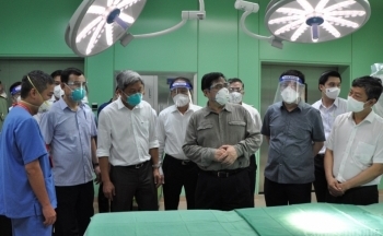 Đoàn công tác của Chính phủ kiểm tra công tác phòng chống dịch tại Bình Dương