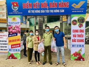Quản lý thị trường Đắk Lắk: Hỗ trợ kết nối tiêu thụ vải thiều Bắc Giang