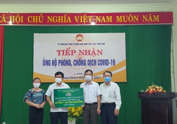 Huda ủng hộ 1 tỷ đồng phòng chống dịch Covid-19 tại Thừa Thiên Huế
