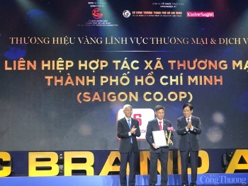 Saigon Co.op là nhà bán lẻ duy nhất nhận giải Thương hiệu vàng