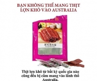 Du khách Việt Nam nhập cảnh hoặc gửi bưu phẩm vào Australia cần lưu ý gì?