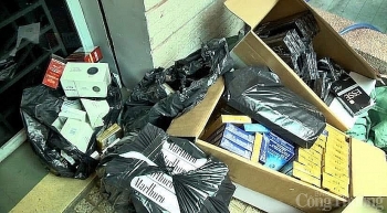 Thuốc lá điếu nhập lậu dữ dội qua biên giới Tây Nam