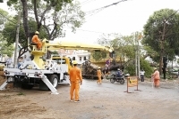Các sự cố trên lưới điện sau bão số 9 đã được khắc phục
