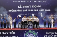 Nghệ An tích cực hưởng ứng Chiến dịch Giờ trái đất 2019