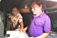 Thừa Thiên Huế: Bắt giữ 12.000 gói thuốc lá lậu trên xe container