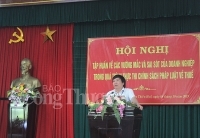 Ngành thuế Thừa Thiên Huế tháo gỡ vướng mắc nghiệp vụ cho doanh nghiệp