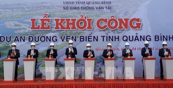 Quảng Bình: Khởi công dự án đường ven biển