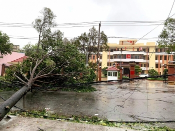 403 xã, phường mất điện do ảnh hưởng của bão số 9