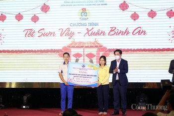Đà Nẵng: Trao tặng 19.800 suất quà Tết cho công nhân, người lao động khó khăn