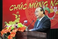 Thủ tướng Nguyễn Xuân Phúc chúc tết Sư đoàn không quân 372