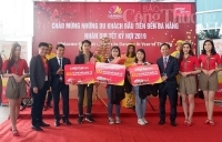 Đà Nẵng đón gần 200 du khách trên chuyến bay quốc tế đầu tiên hạ cánh trong Tết Nguyên đán