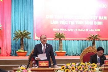 Chủ tịch nước Nguyễn Xuân Phúc: Bình Định cần đột phá, đi đầu trong phát triển đô thị