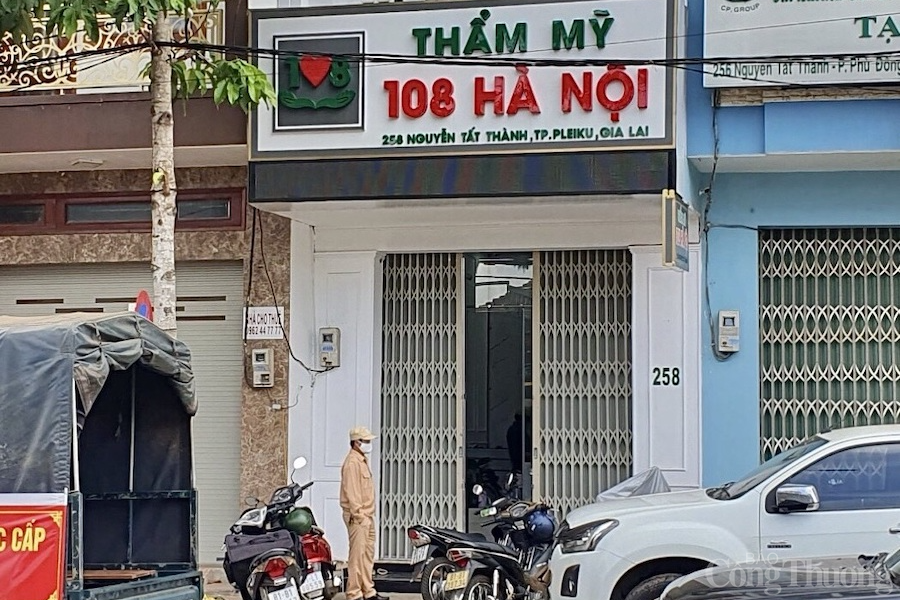 Phạt 90 triệu đồng, đình chỉ hoạt động 12 tháng cơ sở thẩm mỹ 'chui' tại tỉnh Gia Lai