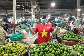 Đà Nẵng: Chợ, siêu thị tăng cường chống dịch Covid-19 cao điểm lễ 30/4 - 1/5