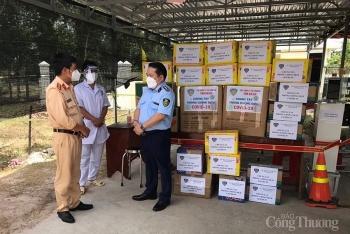 Cục Quản lý thị trường Gia Lai “tiếp sức” các chốt kiểm soát chống dịch