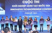 Phần mềm trên nền tảng AI vô địch Cuộc thi khởi nghiệp sáng tạo quốc gia năm 2018