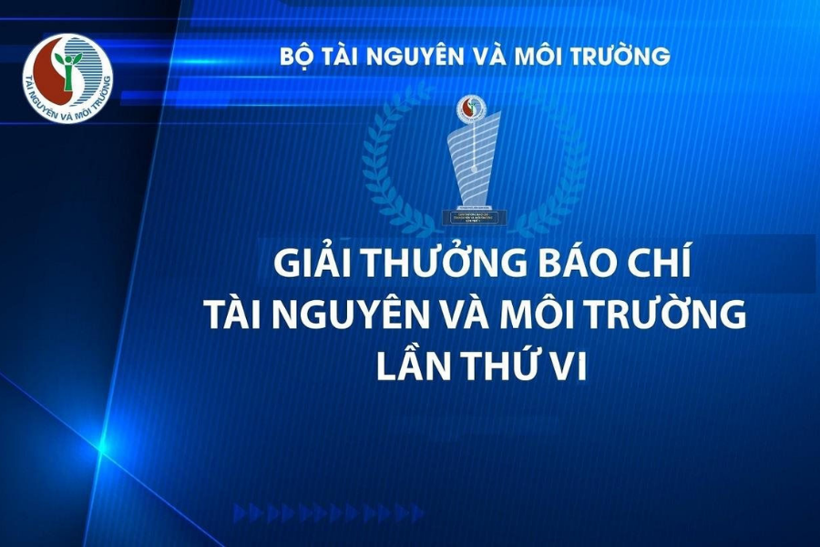 Tiếp nhận tác phẩm dự thi Giải thưởng Báo chí Tài nguyên và Môi trường lần thứ VI