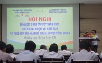 Phối hợp vận hành các hồ thủy điện trên lưu vực sông Vu Gia trong mùa lũ
