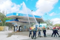 Petrolimex Trà Vinh: Nâng cao nghiệp vụ phòng cháy chữa cháy