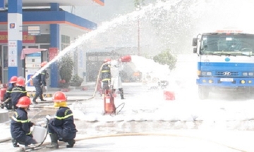 Petrolimex Lào Cai: Đảm bảo kỹ năng phòng cháy chữa cháy và cứu nạn cứu hộ