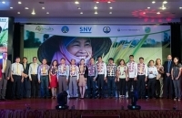 Trao giải sản xuất lúa bền vững và giảm phát thải khí nhà kính