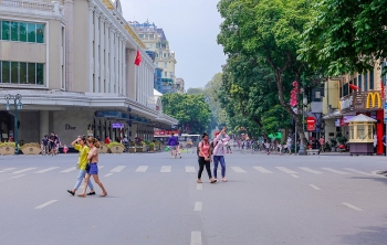Hà Nội mở lại các không gian đi bộ tại quận Hoàn Kiếm từ ngày 18/3