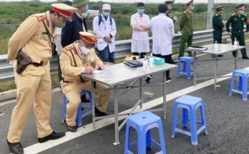 22 chốt kiểm soát Covid-19 tại các cửa ngõ Hà Nội