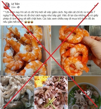 Hà Nội: Thông tin người dân chỉ được ra ngoài 7 ngày/1 lần là tin giả