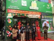 Quận Ba Đình gắn biển nhận diện cho các cửa hàng kinh doanh trái cây an toàn