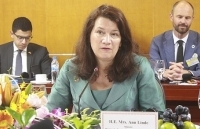 Chính phủ và giới doanh nghiệp Thụy Điển luôn quan tâm sâu sắc tới Việt Nam