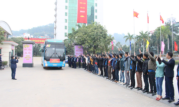 Than Hòn Gai - TKV: Tổ chức đưa, đón công nhân về quê ăn Tết