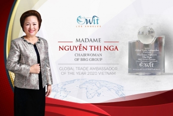 Bà Nguyễn Thị Nga – Doanh nhân Việt Nam duy nhất được tôn vinh Đại sứ Thương mại toàn cầu 2020