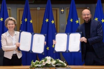 Anh và EU kéo dài thời hạn phê chuẩn thỏa thuận hậu Brexit đến cuối tháng 4