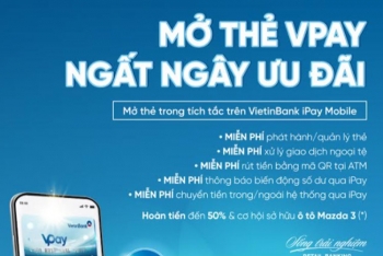 Mở thẻ VPAY - Ngất ngây ưu đãi