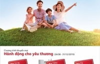 Prudential Việt Nam triển khai chương trình khuyến mại “Hành động cho yêu thương”