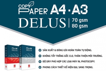 Công ty CP Văn phòng phẩm Hồng Hà ra mắt sản phẩm mới giấy in Hồng Hà Delus